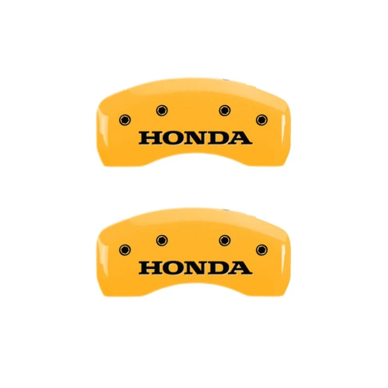 Set of 4 Yellow Caliper Covers for Honda Pilot (2023–2025)