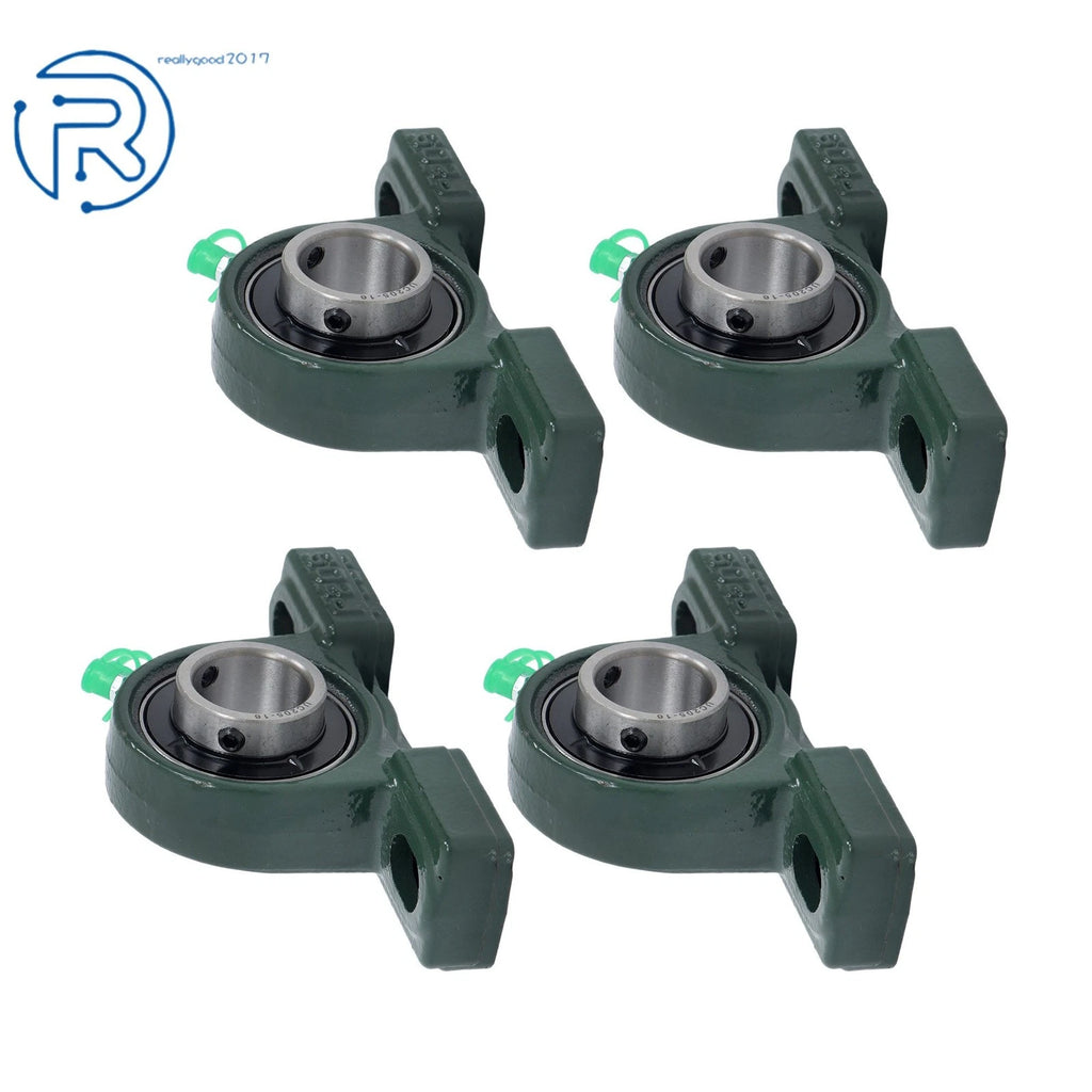 Set of 4 UCP205-16 Pillow Block Mounted Ball Bearings for