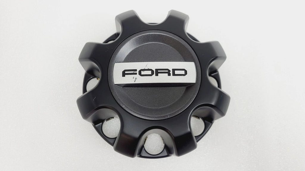 Rear Center Hub Cap for Ford F250 F350 Super Duty (2017–2026) Matte Black