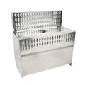 Aluminum Diamond Plate Tool Box for Peterbilt 378 379 389 (31"x30"x15")