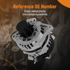 Alternator for Kia Forte Optima Soul (2016–2020) 1.6L