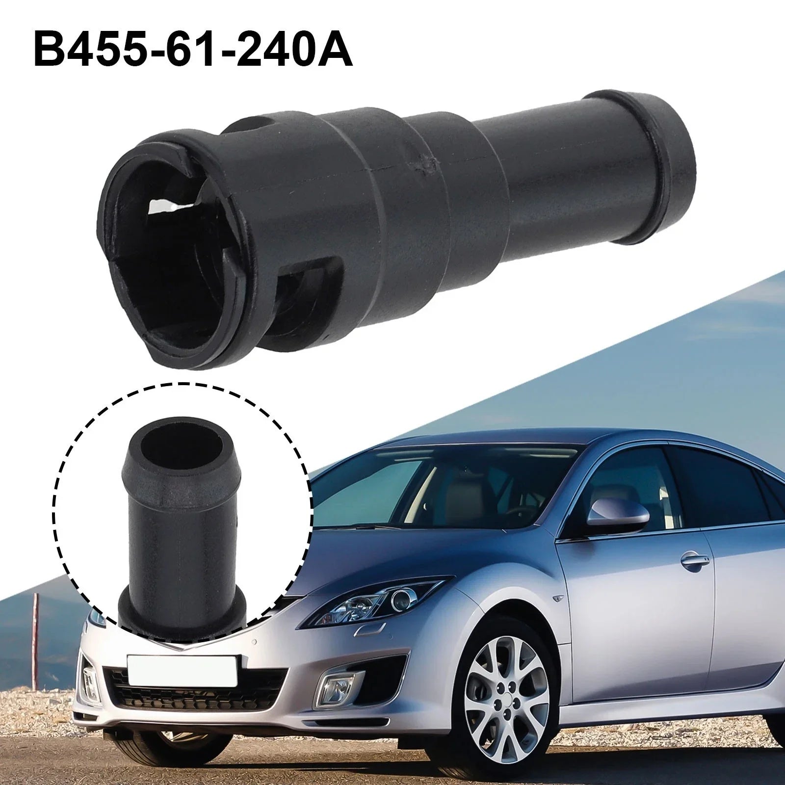 Perfect Fit Heater Hose Connector for Mazda RX-7 626