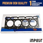 Cylinder Head Gasket for Kubota V1205 (15487-03310)