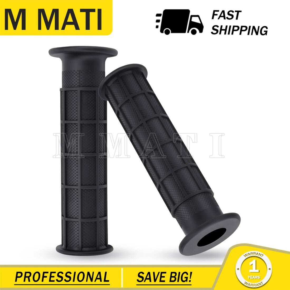 2 Handlebar Grips for Honda Big Red ATC200E ATC250ES (1982–1987)