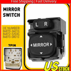 Outer Mirror Switch for Toyota 4Runner Corolla Highlander Prius (2003–2020)