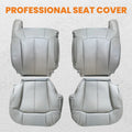 Leather Seat Covers for Chevy Silverado 1500 (1999–2002) Gray