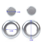 Chrome Headrest Button Cover Trim for BMW 3 4 F30 F31 F34 F36 (2012-2020)