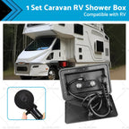 Shower Box Kit for Caravan RV Camper Trailer Boat