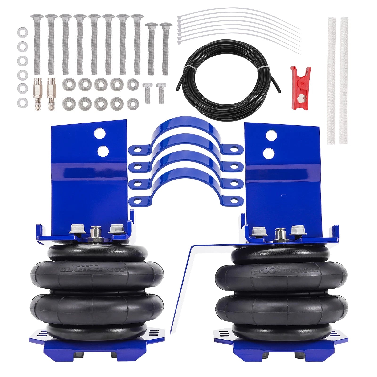 Rear Air Suspension Helper Spring Kit for Ford E-350 Econoline (1992–2022)