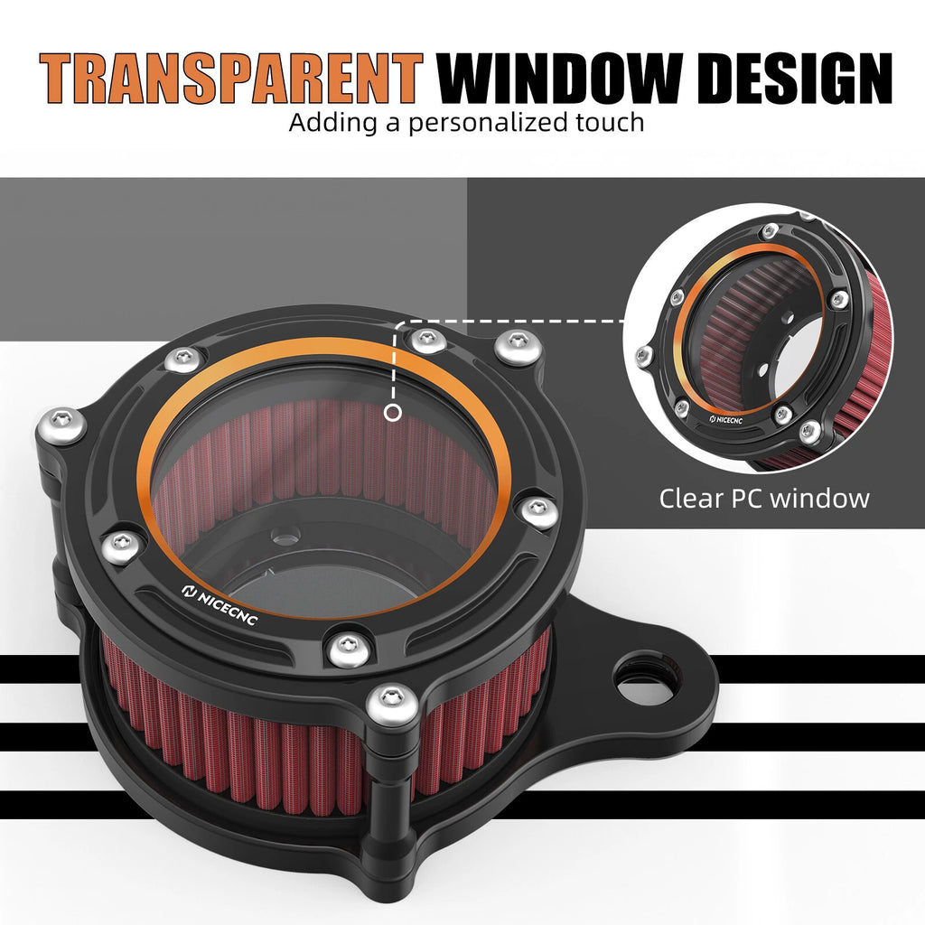 CNC Air Filter Cleaner for Harley Iron 1200 XL1200NS (2018–2021)