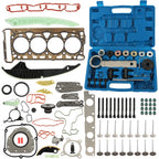 Head Gasket Set & Timing Chain Tool Kit for VW Tiguan CC Eos Beetle (2.0L)