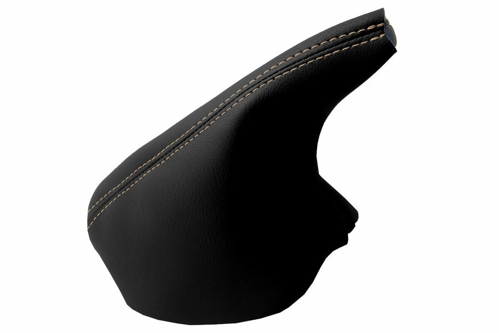 E Brake Boot Cover for BMW E30 (1984–1991) Black Beige Stitch