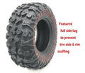 Set of 4 ATV Tires 25x8-12 25x10-12 for Polaris RZR 570 (2012–2020)