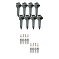 Set of 8 NGK Ignition Coils & Ruthenium Spark Plugs for LX570 Sequoia Tundra (2007–2021)