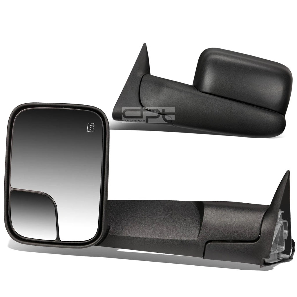 Set of 2 Power Heated Foldable Towing Mirrors for Dodge Ram 1500-3500 (1994–1997)