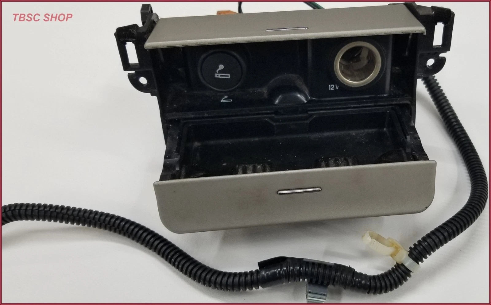 Ashtray Power Outlet Dash Assembly for Lincoln LS (2003–2006) Silver
