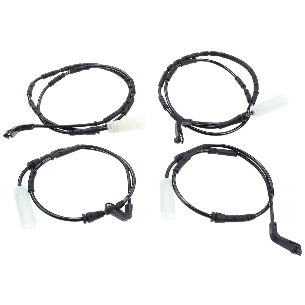 Set of 4 Disc Brake Pad Wear Sensors for BMW 135i 328i 335i 335d (2007–2013)