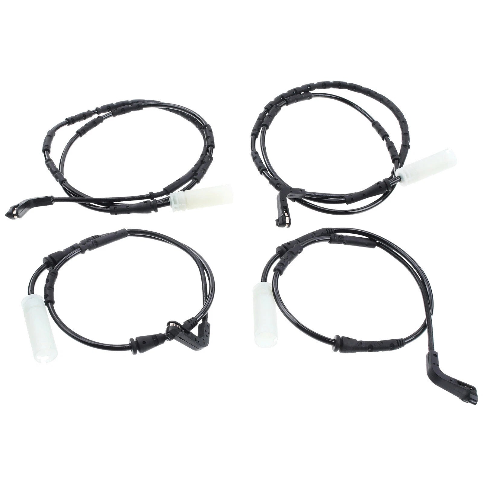 Set of 4 Disc Brake Pad Wear Sensors for BMW 135i 328i 335i 335d (2007–2013)