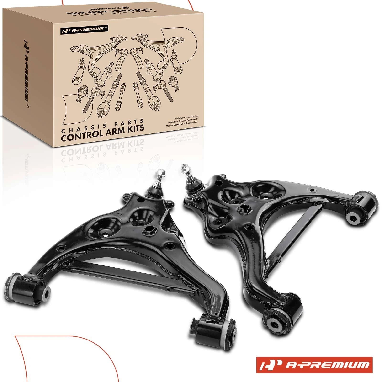2X Front Lower Control Arm with Ball Joint for Ford F-150 (2015–2020)