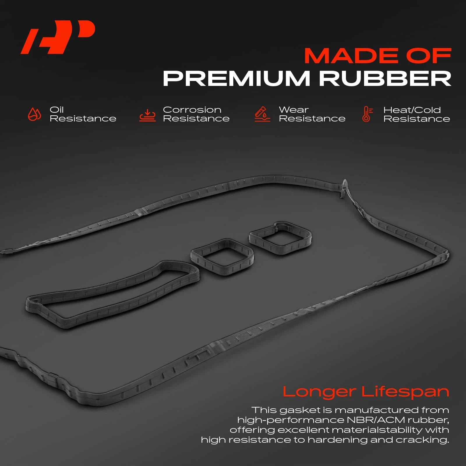 Engine Valve Cover Gasket Set for Ford Focus, EcoSport (2012-2018)