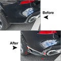 Rear Lip Wrap Angle Corner Spoiler Gloss Black for BMW X5 G05 (2019–2023)