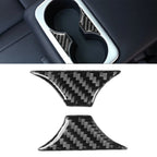 2X Rear Armrest Cup Holder Trim for Kia Stinger (2018–2023)