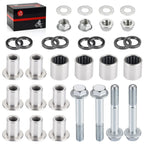 2 x Front Upper A Arm Bushings & Bolts Kit for Kawasaki KFX400 (2003–2006)