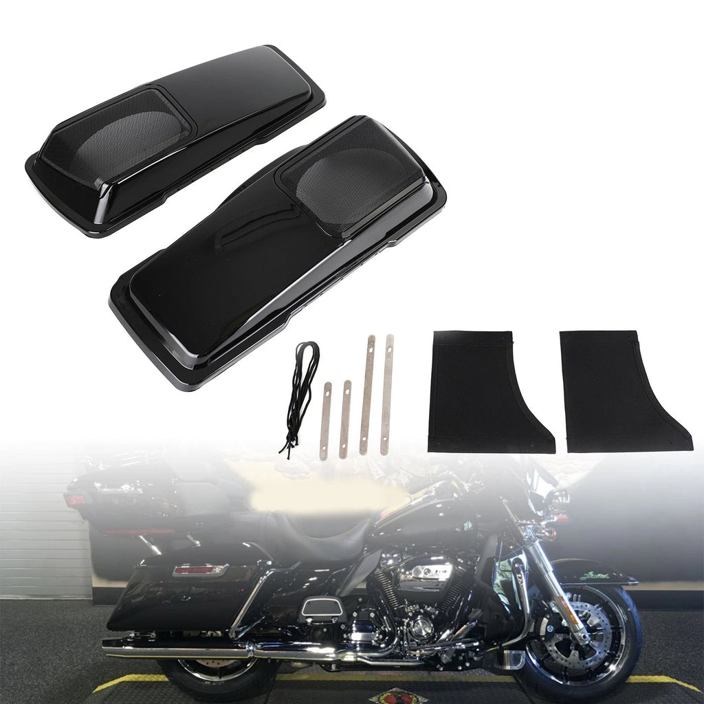 Hard Saddlebag 6x9" Speaker Lids for Harley Touring Road Street Glide (1994–2013)