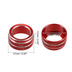 Mirror Switch Knob Cover Ring for Toyota (Red)