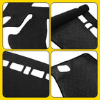 Anti-Glare Dash Mat for Chevy Trax (2024–2025) Dashboard Cover Pad Protector Black
