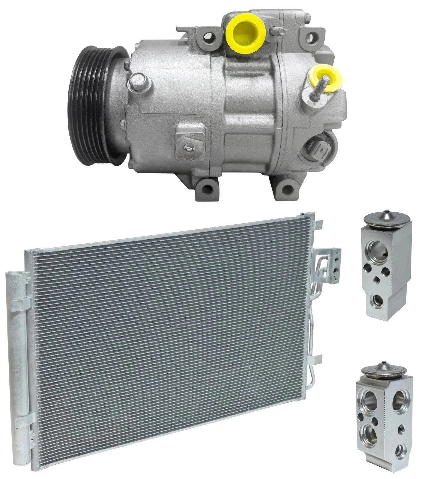 AC Compressor Kit With Condenser for Kia Sorento 3.3L (2015–2018)