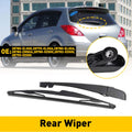 Set of 2 Rear Windshield Wiper Arms for Nissan Versa Hatchback (2007–2012)