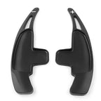 Black Steering Wheel Shift Paddle Extensions for Mercedes Benz W176 C63