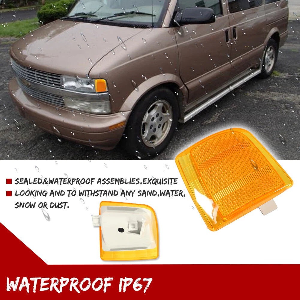 OE-Style Amber Lens Side Corner Lights for Chevrolet Astro GMC Safari (1995–2005)