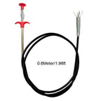 Flexible Drain Snake Tool for Sink and Tub Clog Removal (0.6m, 2.0m)