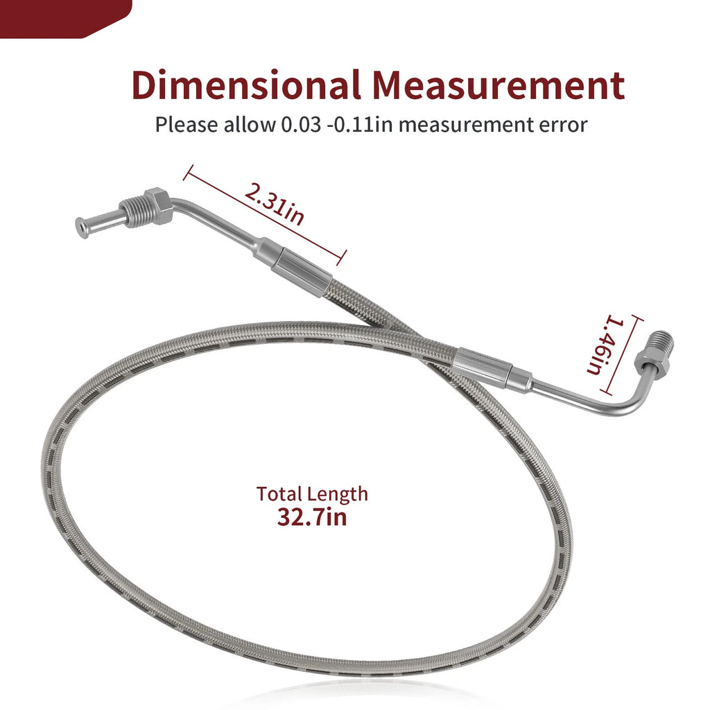 Foot Brake to Junction Block Brake Line for Polaris Scrambler 850 (2013–2025)