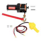 3500lbs Electric Winch with 39ft Synthetic Rope for Off-Road Vehicles