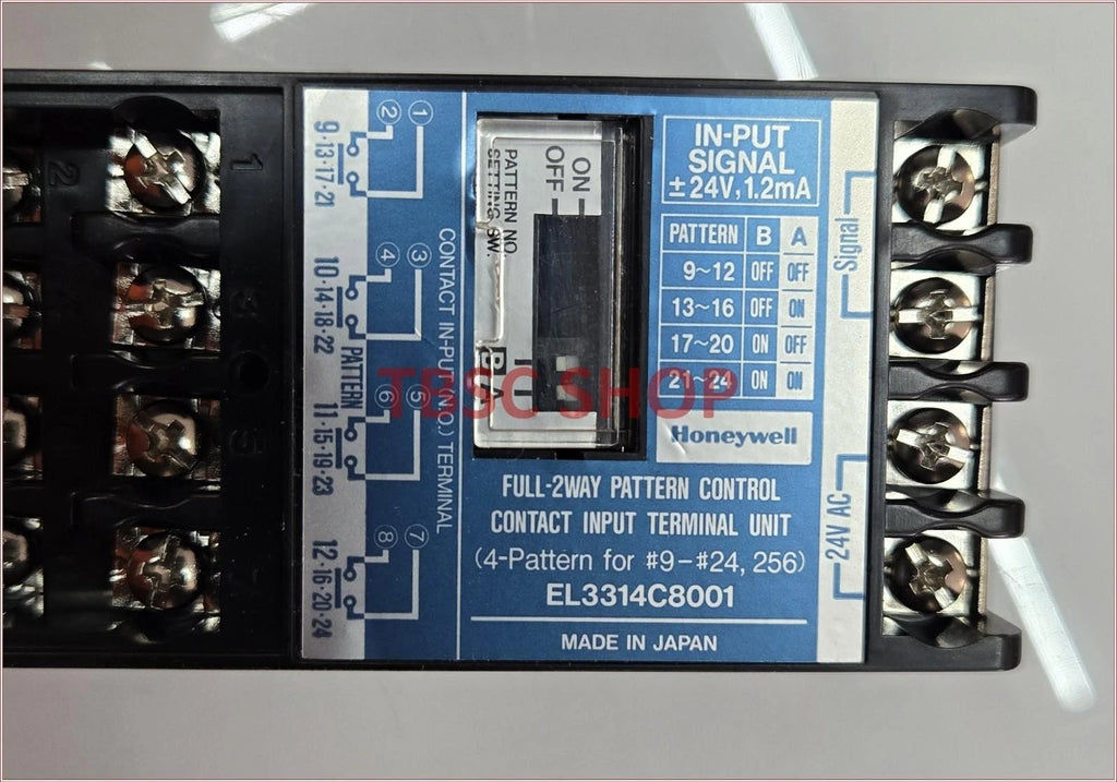 Honeywell EL3314C8001 Control Contact for
