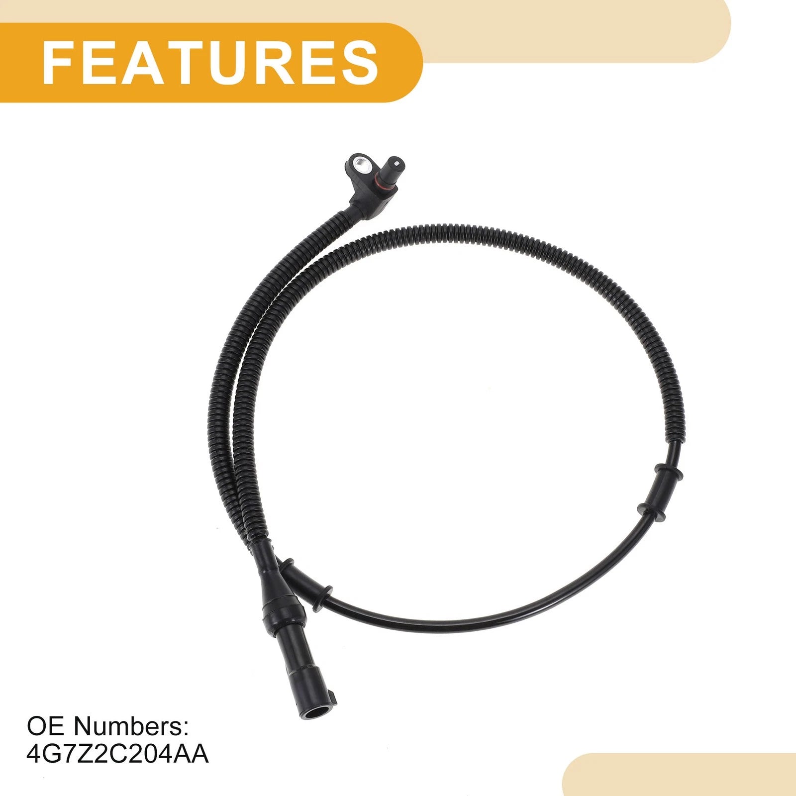 ABS Wheel Speed Sensor No. 4G7Z2C204AA for Ford GT (2005–2006) Front