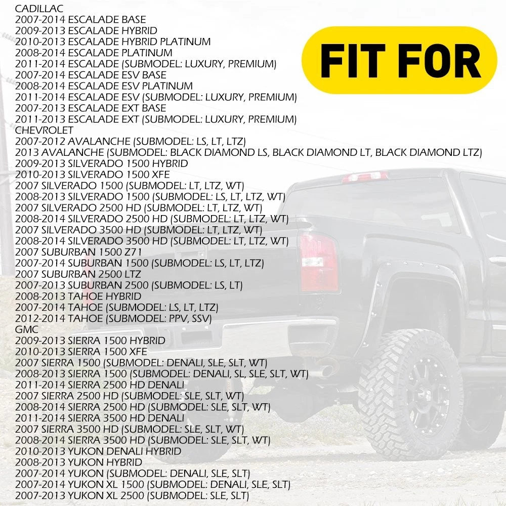 Lower Door Hinge for Silverado Sierra (2007–2013)
