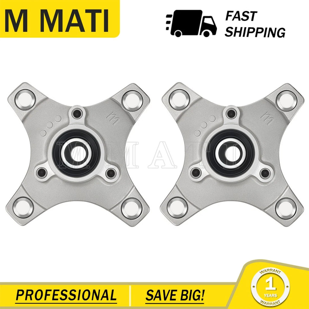 Set of 2 Front Wheel Hubs for Honda Sportrax 250 TRX250EX 2001–2008