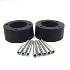 Set of 2 Black Heavy Duty Urethane 2.5" Wheel Spacers for Arctic Honda (4/110)