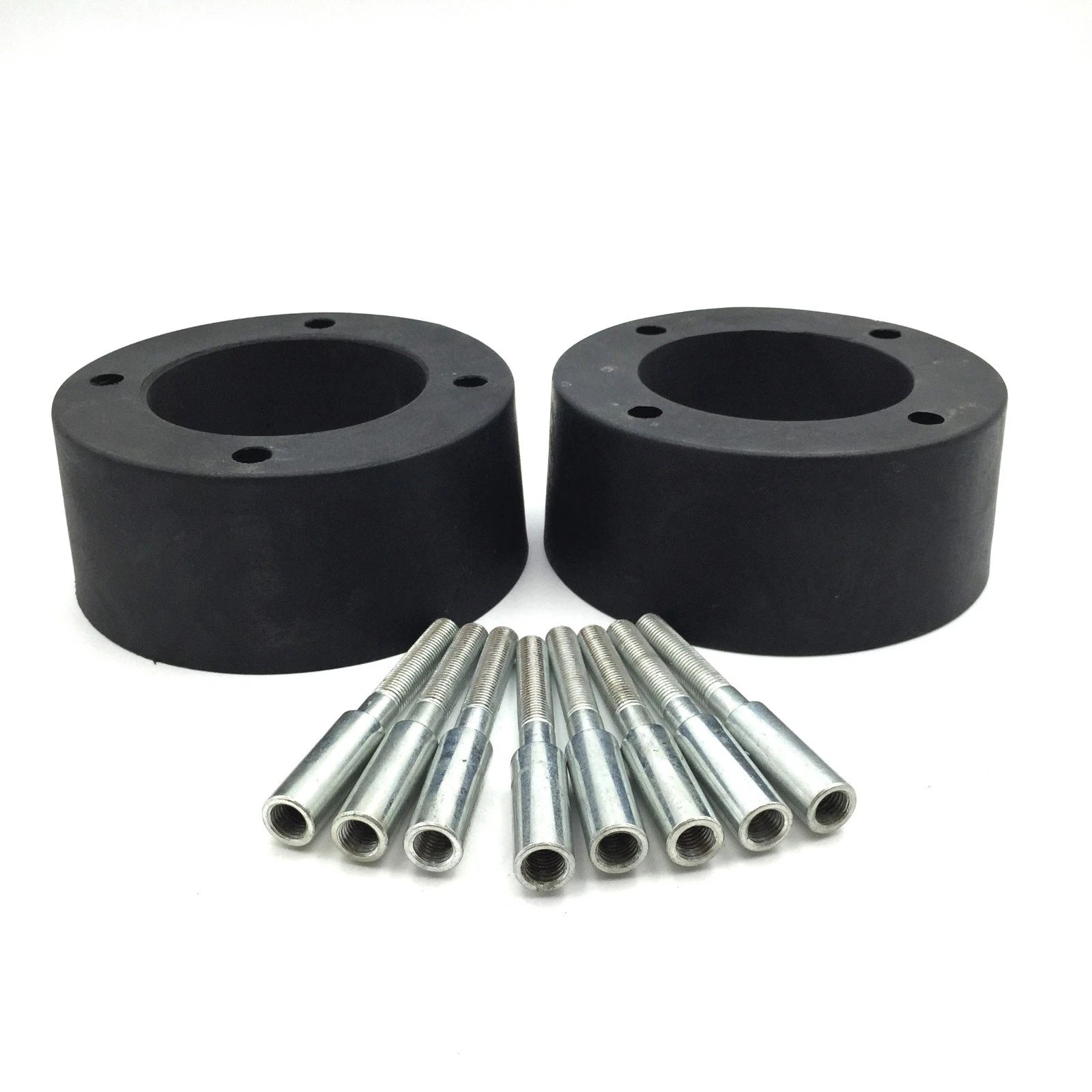 Set of 2 Black Heavy Duty Urethane 2.5" Wheel Spacers for Arctic Honda (4/110)