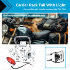 Rear Carrier Rack Tail Light for Honda Z50J Monkey Gorilla (1970–1999)