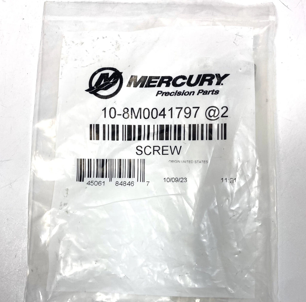 2X Cylinder Head Screws for Mercury (10-8M0041797)