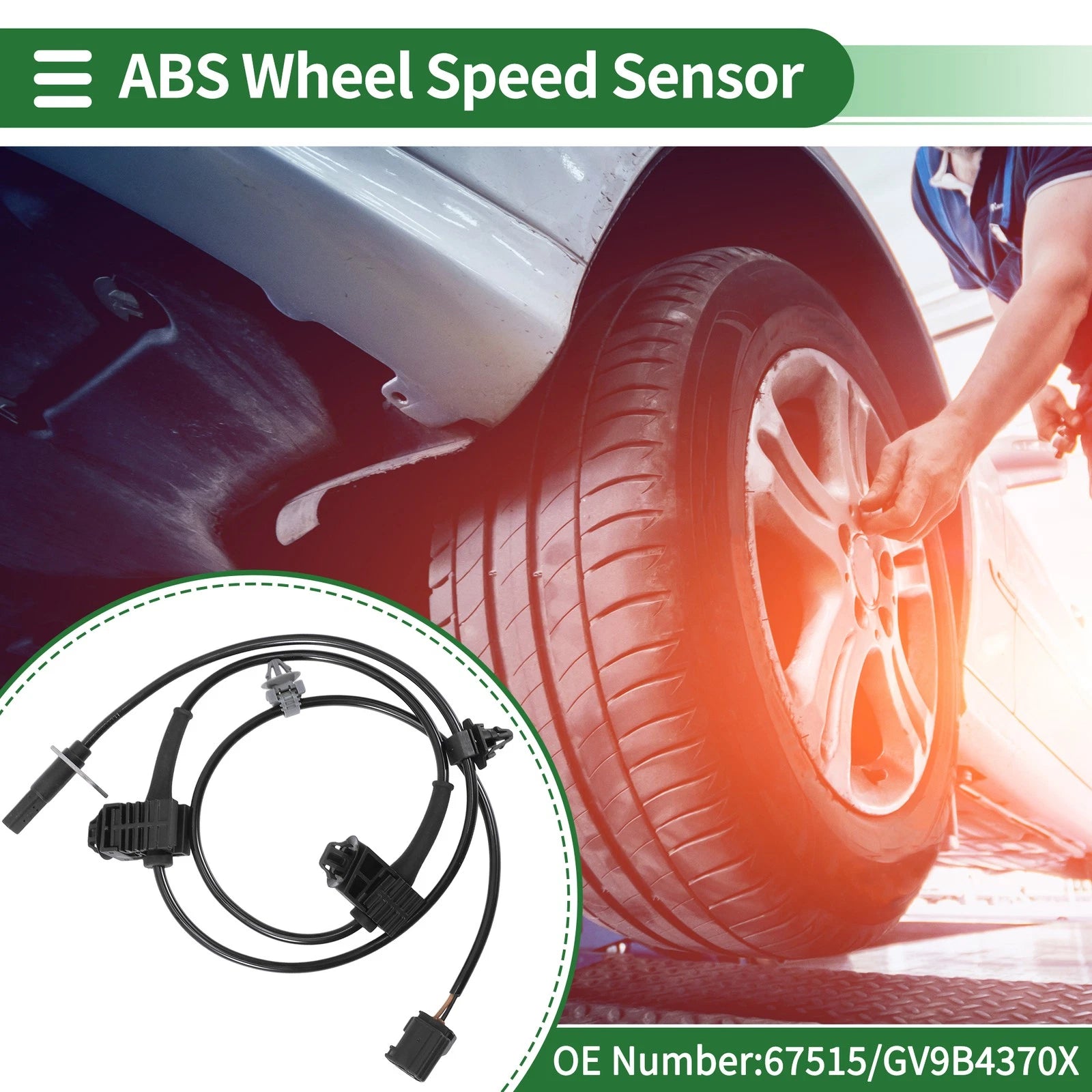 ABS Wheel Speed Sensor No. 67515/GV9B4370X for Mazda 6/Atenza (2013–2017)
