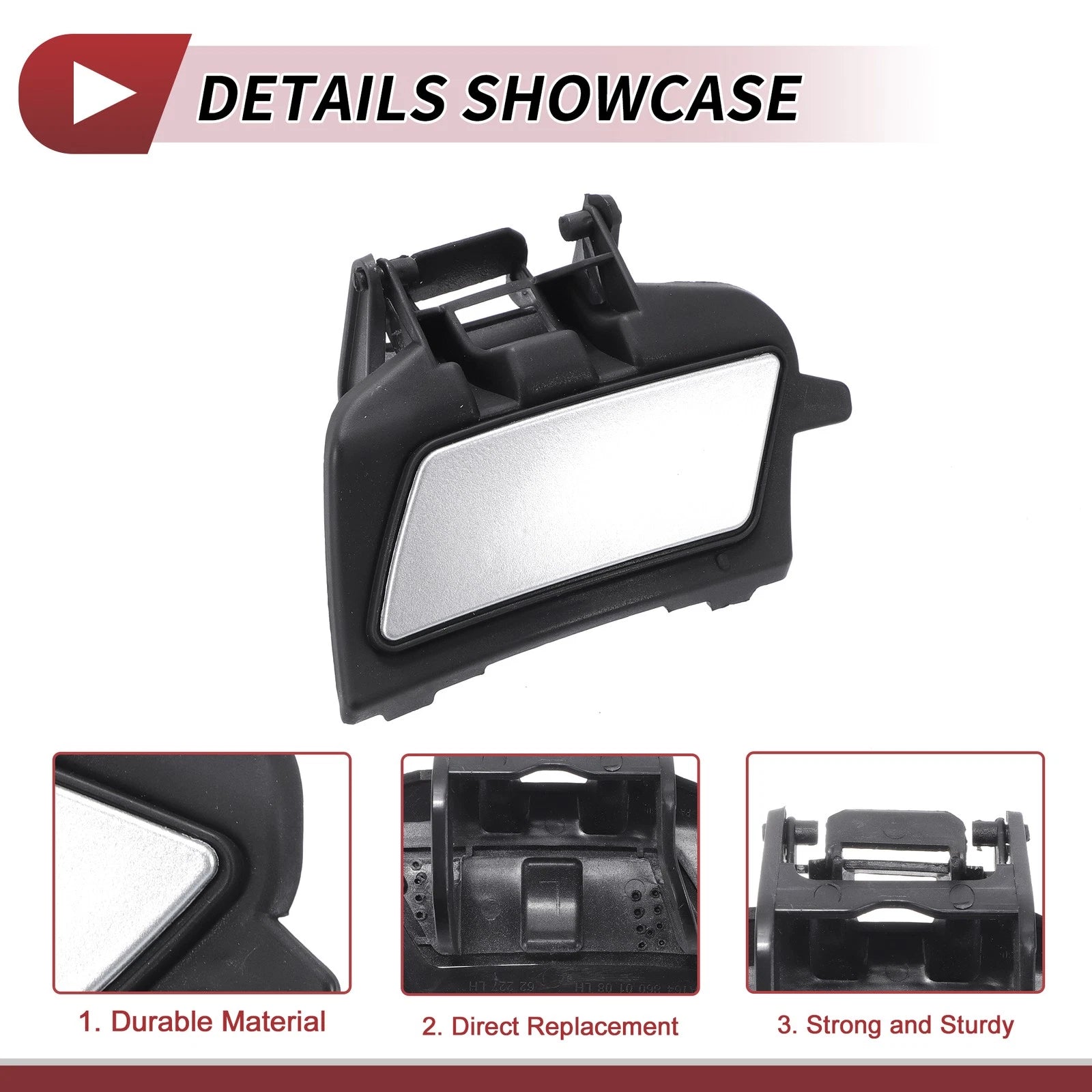 Front Left Washer Nozzle Cover Cap No. 1648600108 for Mercedes-Benz ML320 (2007–2008)