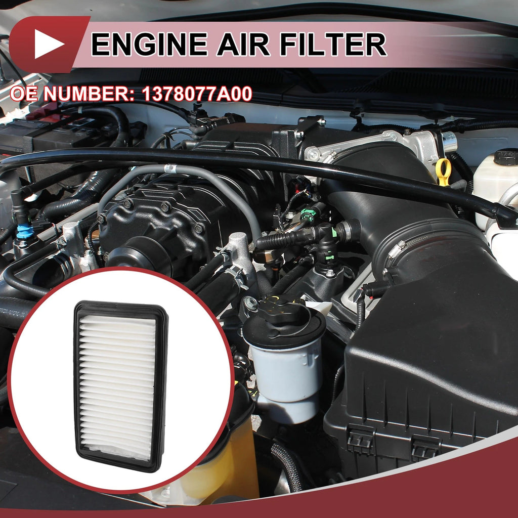 Car Engine Air Filter No. 1378077A00 for Suzuki Carry Every Jimny (DA32T)