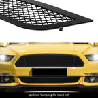Stainless Black Mesh Grille for Ford Mustang (2015-2017)