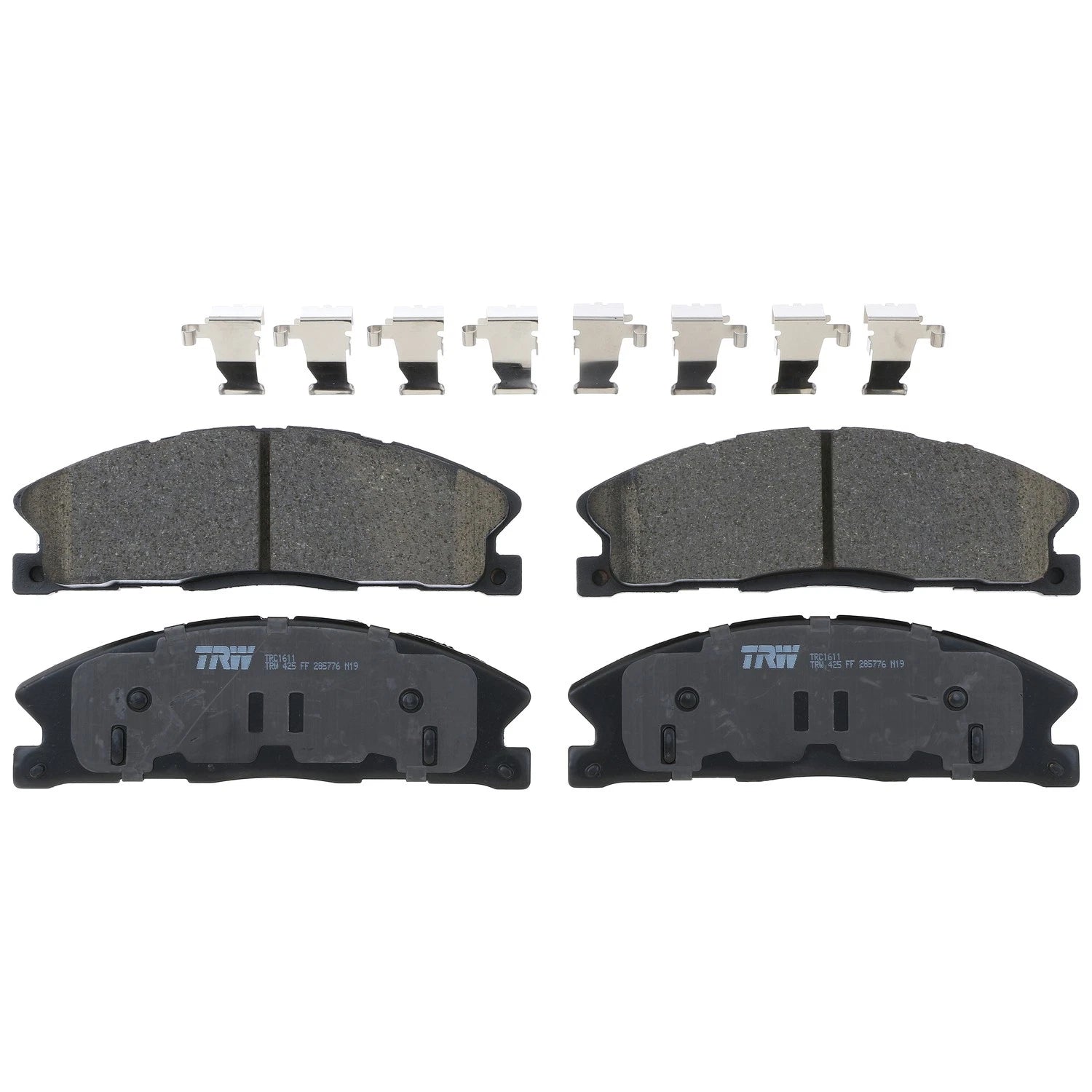 Set of 4 Disc Brake Pads for Ford Explorer (2013–2015)